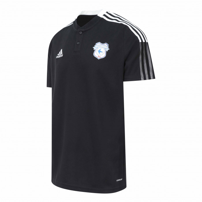 TIRO21 BLACK TRAINING POLO