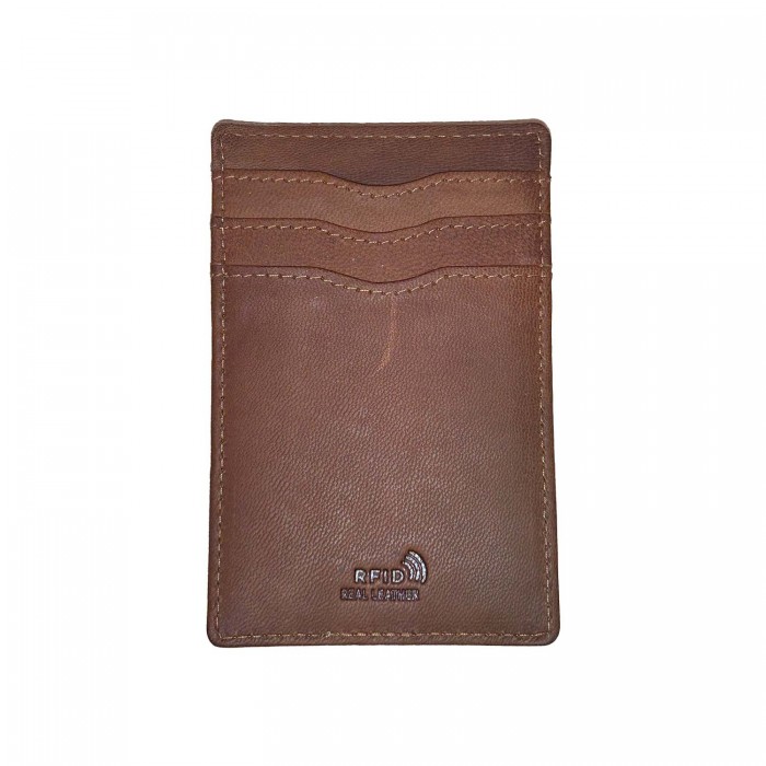 TAN CARD HOLDER