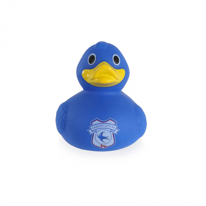 CARDIFF CITY RUBBER DUCK