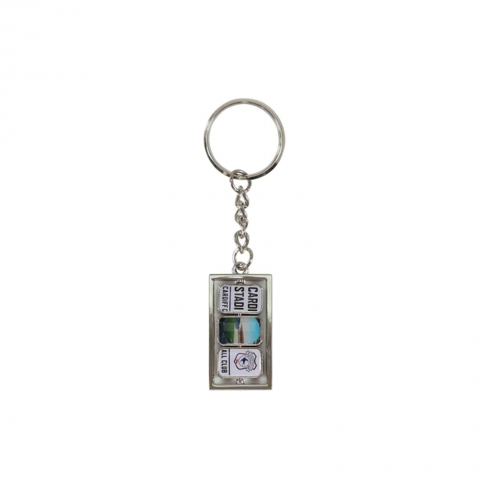 TRIPLE SPINNER KEYRING