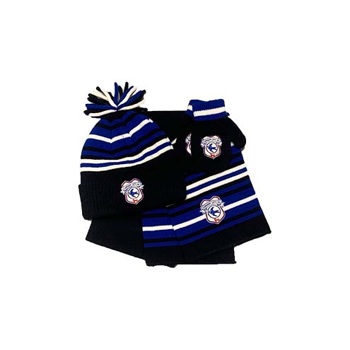 INFANT STRIPE BOBBLE SET