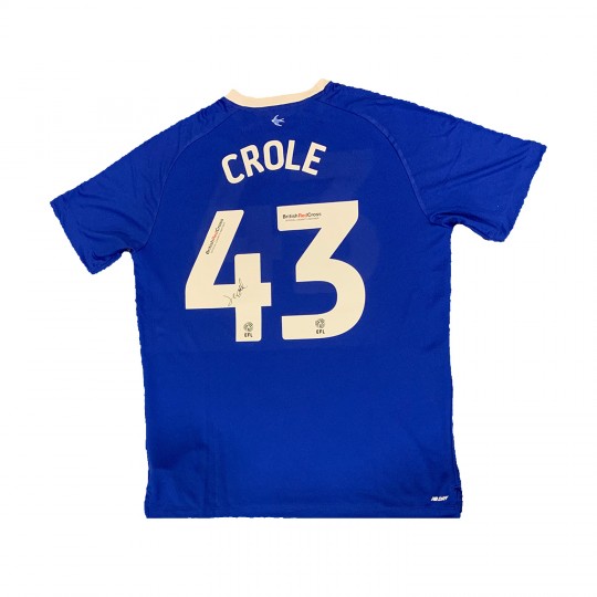 WORN & SIGNED JAMES CROLE SHIRT