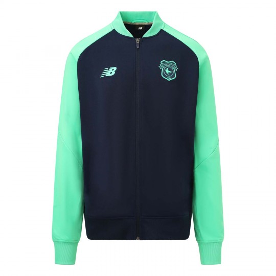 23 NB NAVY FULLZIP KNITTED JACKET