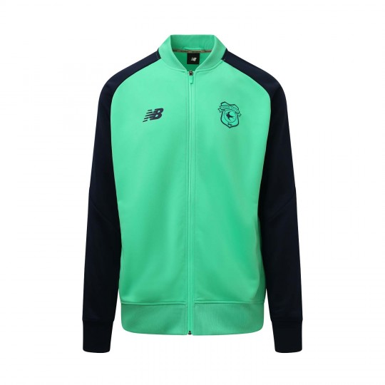 23 NB YOUTH GREEN FZ KNITTED JACKET