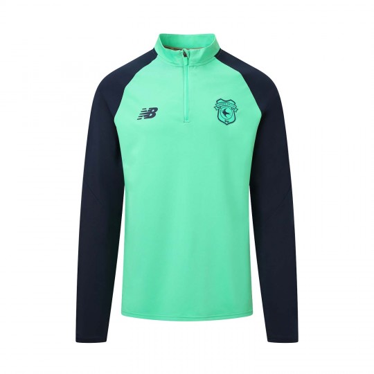 23 NB YOUTH GREEN QUARTER ZIP SWEAT