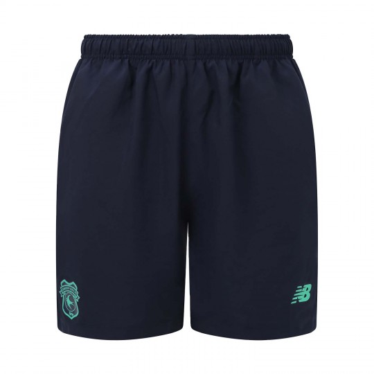 23 NB YOUTH NAVY WOV TRG SHORT