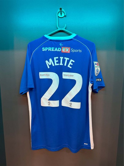 MEITE MATCH WORN & SIGNED HOME SHIRT
