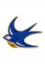 BLUEBIRD PIN BADGE