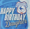 FB04 HAPPY BIRTHDAY CREST DAUGHTER