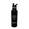 METAL DRINKS BOTTLE WITH SPORTS LID