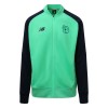 23 NB GREEN/NAVY FULLZIP KNITTED JACKET