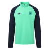 23 NB GREEN QUARTER ZIP SWEATSHIRT