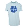 Bluebirds Round Tee Ocean Blue