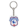 2D PVC CREST KEYRING