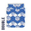 HONEYCOMB DUVET SET DOUBLE