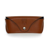 BROWN GLASSES CASE