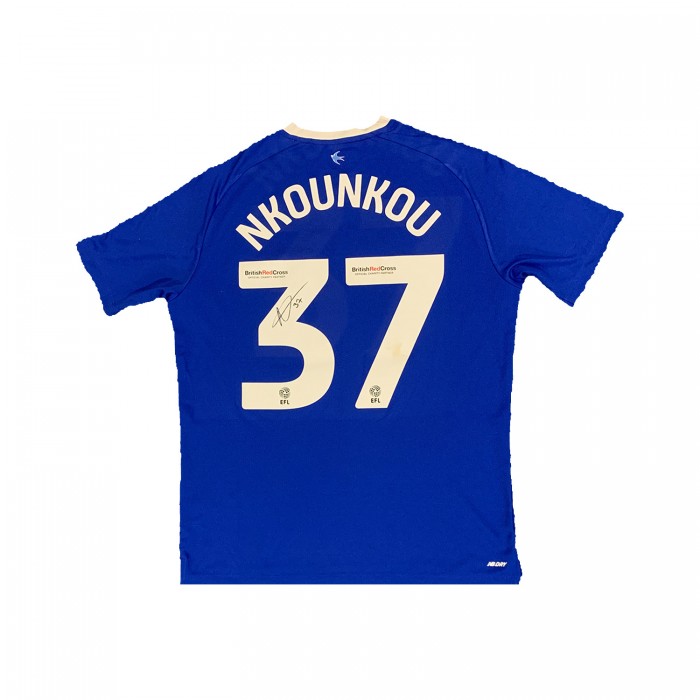 WORN & SIGNED NIELS NKOUNKOU SHIRT