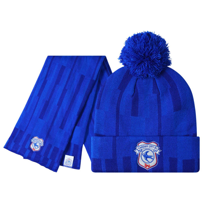 PATTERN BEANIE SET