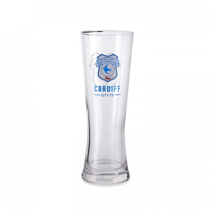 CARDIFF TAG PINT PILSNER GLASS