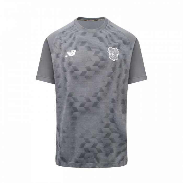 23 NB YOUTH GREY PRE MATCH TEE