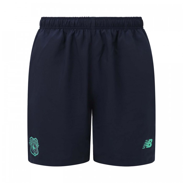 23 NB YOUTH NAVY WOV TRG SHORT