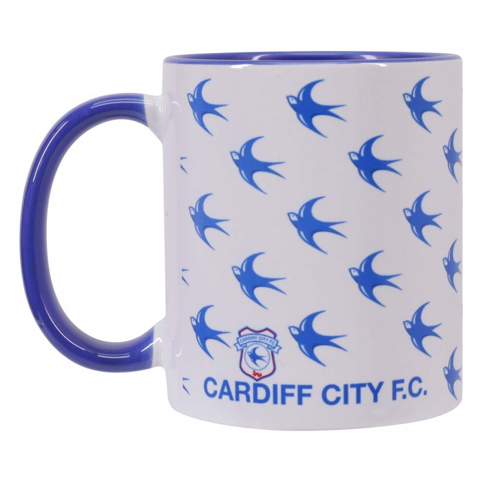 Blue Bird Pattern Mug
