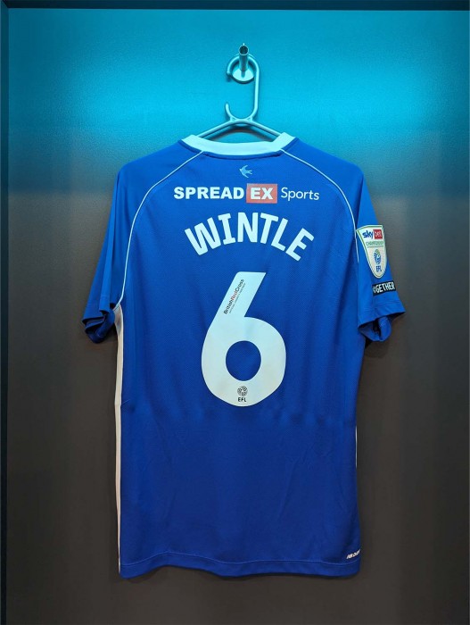 WINTLE MATCH WORN & SIGNED HOME SHIRT
