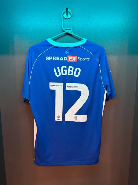 UGBO MATCH WORN & SIGNED HOME SHIRT