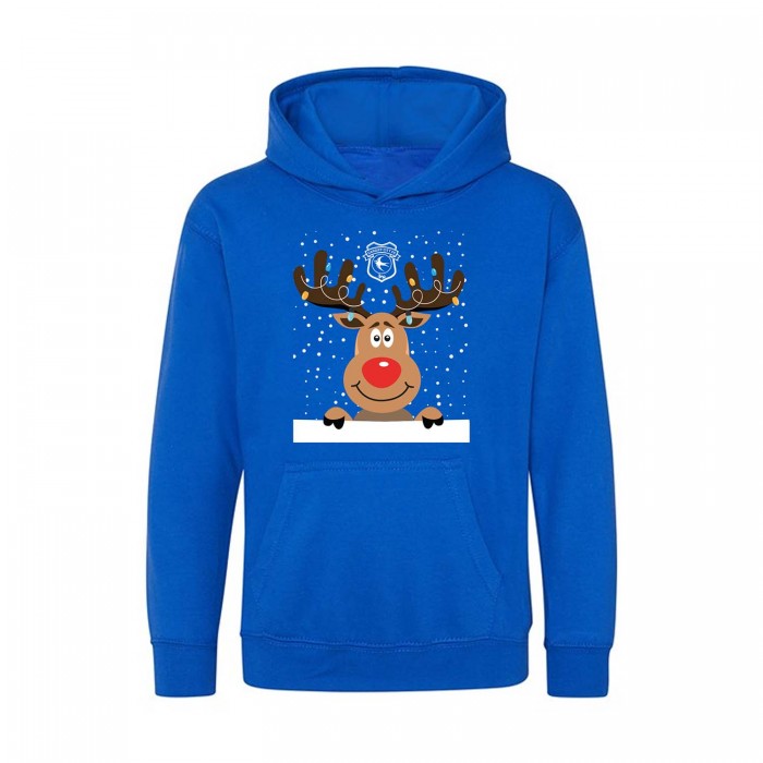 JNR Rudolph Hoodie Royal