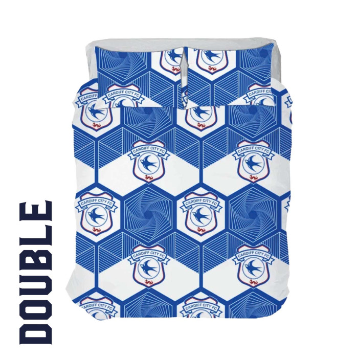 HONEYCOMB DUVET SET DOUBLE