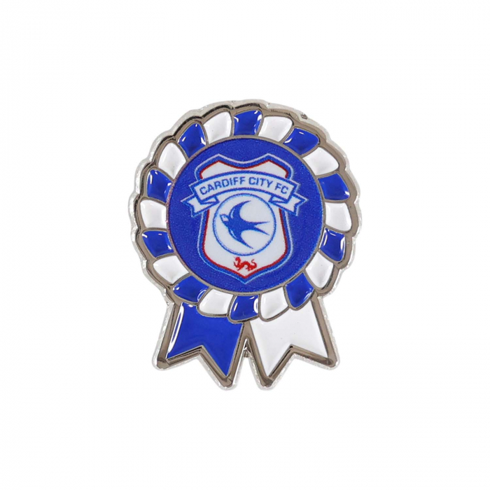 ROSETTE METAL PIN BADGE