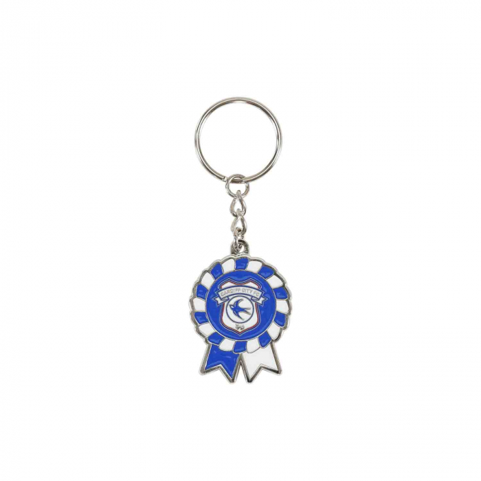 ROSETTE METAL KEYRING